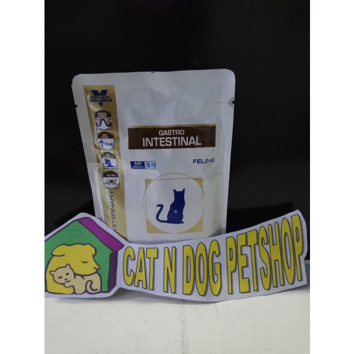 

LAINNYA-KEMASAN-MINUMAN- PROMO : ROYAL CANIN CAT GASTRO INTESTINAL SACHET 100GR/MAKANAN BASAH K