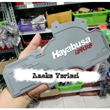 Mudflap Honda Vario 110 Techno Karbu Penahan Lumpur Hayabusa grey