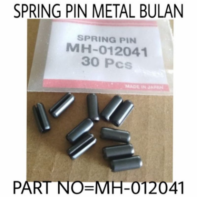 SPRING PIN METAL BULAN ME-012041