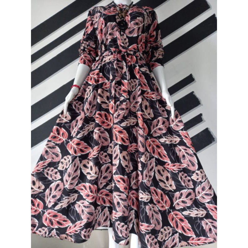 GAMIS MONALISA UMBRELLA MOTIF JANDA BOLONG