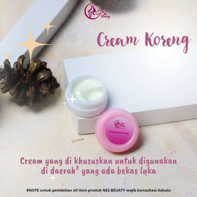 CREAM BEKAS LUKA/KORENG/CACAR NESBEAUTY SKINCARE