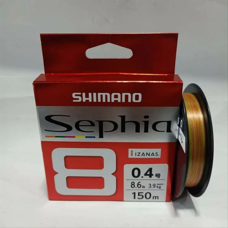 SENAR PANCING SHIMANO SEPHIA 8 PE 150M