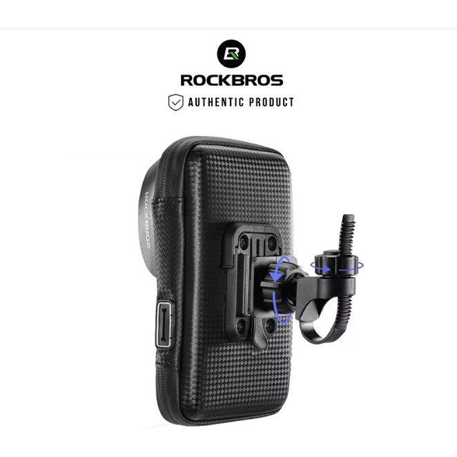 ROCKBROS  Bicycle Phone Holder Mount Waterproof 5.8 Inch B17-3-5.8