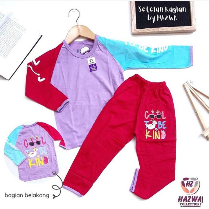 SET RAGLAN GIRL HAZWA COLLECTION