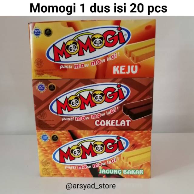 Momogi Snack 1 Dus isi 20 pcs