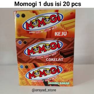 Jual Momogi snack 1 dus isi 20 pcs | Shopee Indonesia