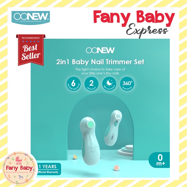 OONEW 2IN1 BABY NAIL TRIMMER SET / TB-2119