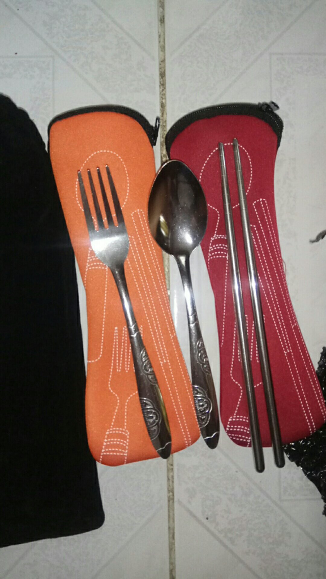 Sendok Set Travel Portable Murah Praktis