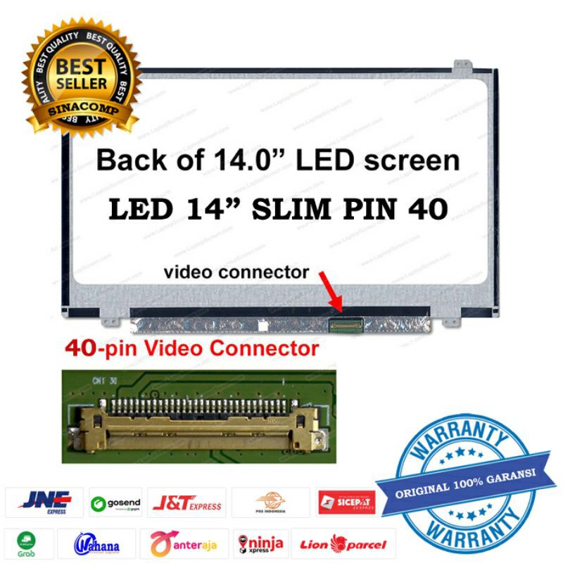 LED 14.0 inch SLIM PIN 40