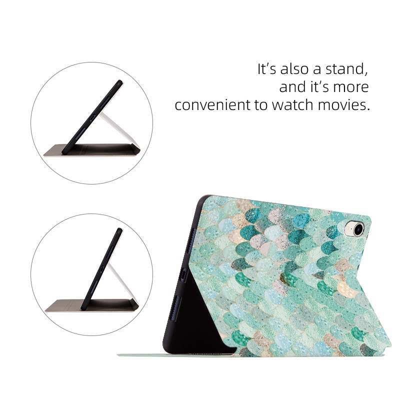 Casing Tablet Untuk iPad Mini6 (2021) 8.3 &quot;A2568 Holder Case Untuk iPad 6th 5th Generation iPad Mini5 4 3 2 1 7.9&quot; Fashion Fancy Flip Color Lattice Series Leather Stand Cover
