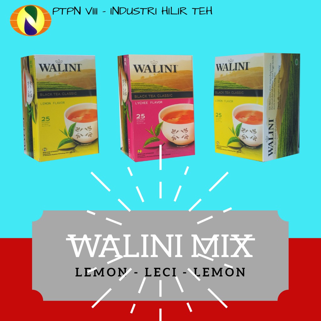 

Teh Walini Amplop mix ( Lemon 2 - Leci )