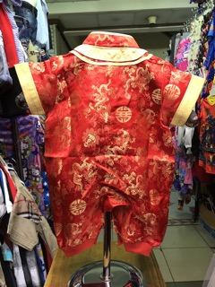  Baju  Imlek Cheongsam Anak  Bayi  Lakilaki Laki Cowok  Romper 