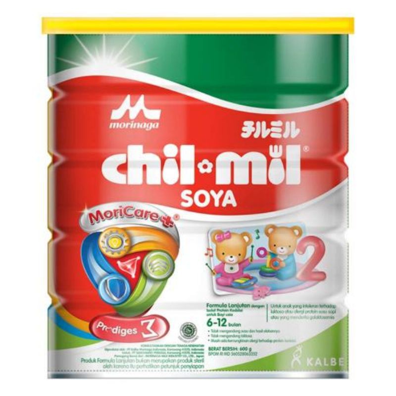 Susu Morinaga Chil Mil Chilmil Soya 600gram