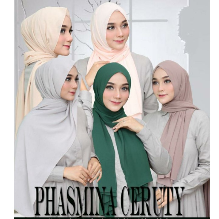 Pahsmina Ceruty Babydoll Import Grade A 180X75 CM (Jahit Tepi)