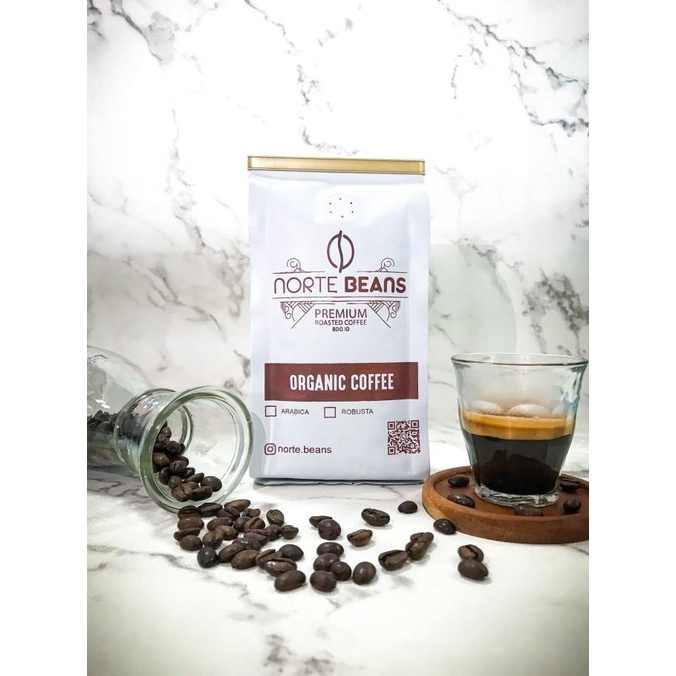 

Kopi Arabika Espresso Blend HouseBlend Norte Beans Creamy Golden Crema
