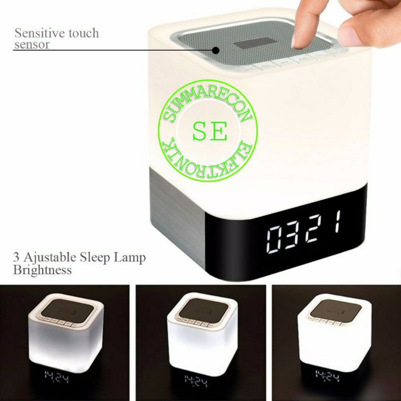 speaker bluetooth jam alarm taffware