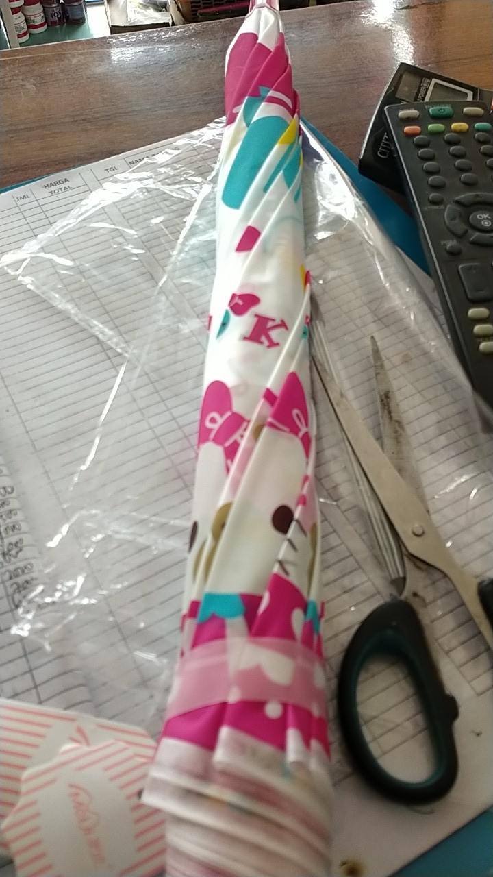 Payung Tongkat Anak Hello Kitty - 001kt Hellokitty Cantik Doff Indah