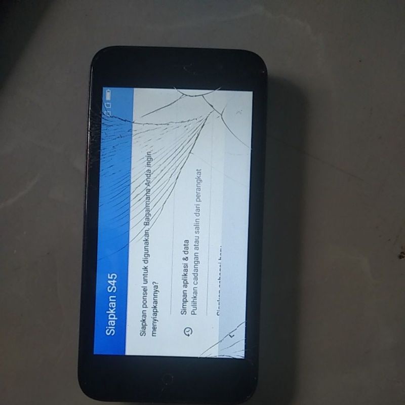 mesin evercoss S45 normal