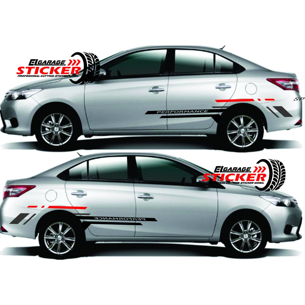 stiker mobil sedan cutting stiker mobil sedan sticker stripe body mobil universal