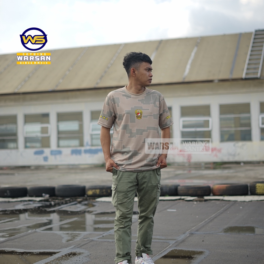 Kaos JERSEY Kasad PDH / Jersey Kasad TNI PDH / Kaos Kasad PDH