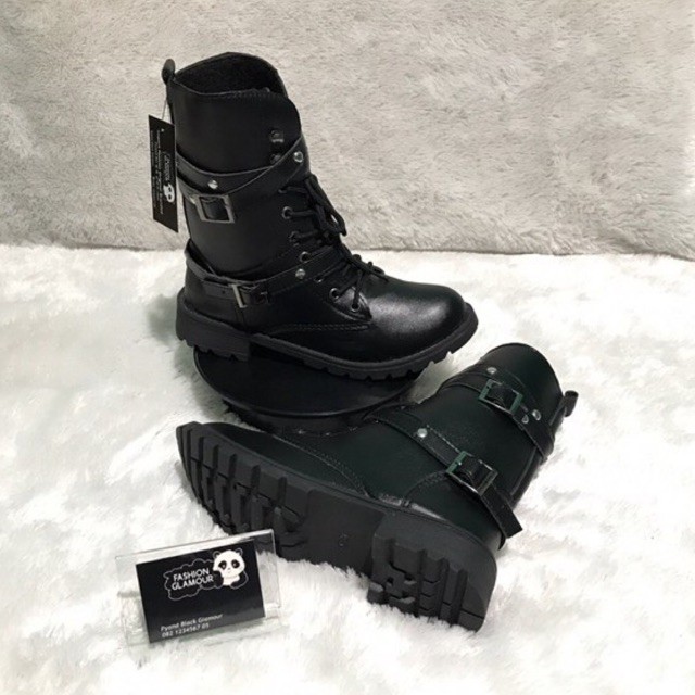 BT19 SEPATU BOOTS IMPORT PRIA WANITA KOREA BRITISH INGGRIS PUNK GHOTIK