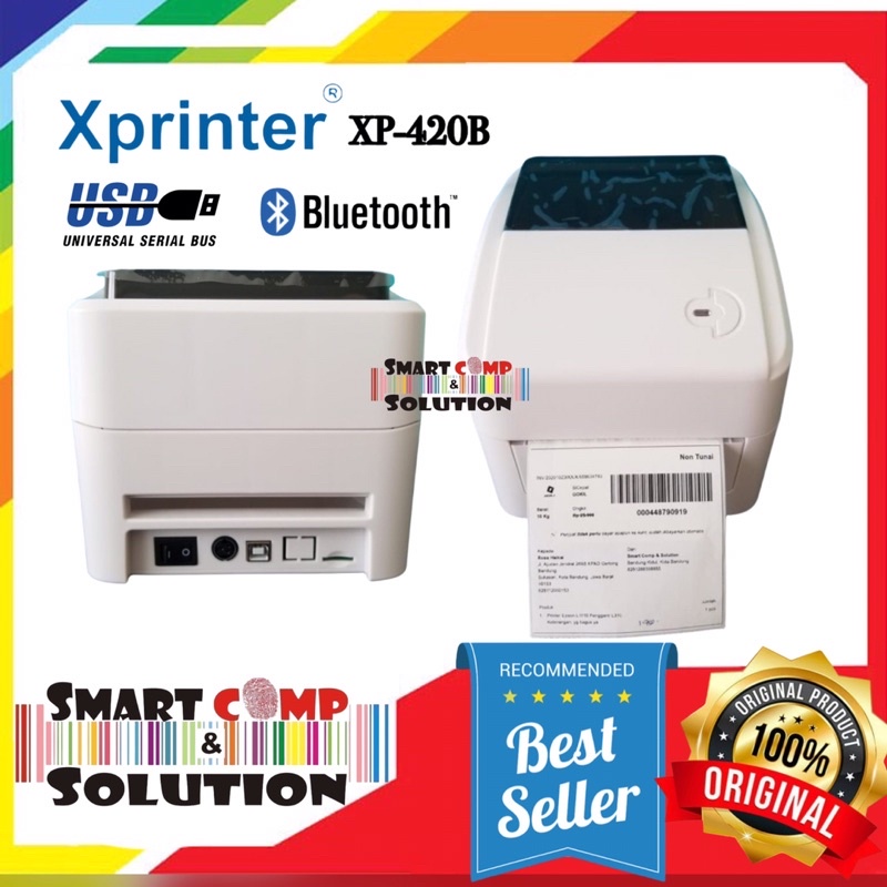 Printer Resi - Printer Resi Shopee - Printer Barcode BI-420 - Printer Cetak Label Alamat