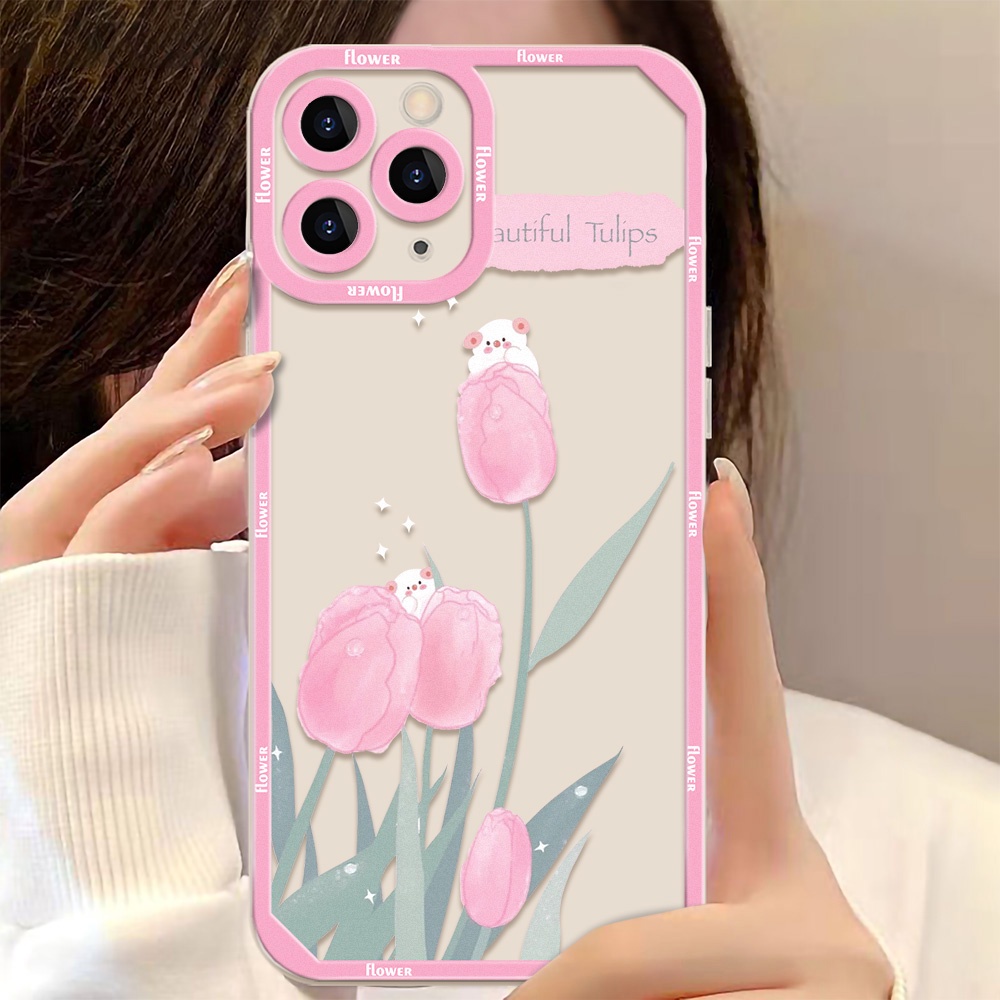 Casing TPU Realme C21Y C25Y C35 C31 C20A C25 C25S C12 Narzo 50A 50i C21 C15 C11 9i 8 5i 6 6i 5Z 6i 5G 6Z