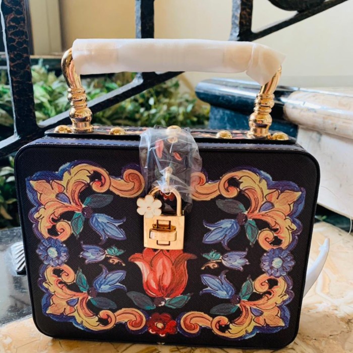 Tas Pesta / Clutch Pesta / Mewah Cantik Elegan F1275 - Hitam