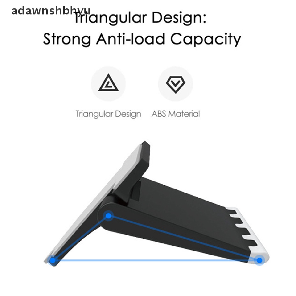 Adawnshbhyu 1pasang Dudukan Rak Pendingin Keyboard Laptop Komputer Riser Portable Macbook Stand