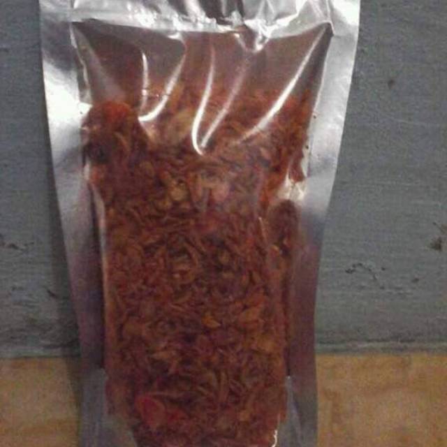 

Bawang goreng rasa pedas