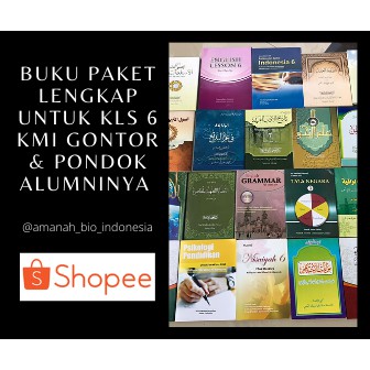 BUKU PAKET KELAS 6 KMI GONTOR/ BUKU BELAJAR KELAS 6 GONTOR/ JUAL BUKU PAKET LENGKAP KELAS 6 GONTOR