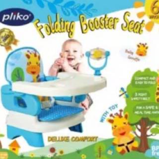  Kursi  makan bayi  Pliko folding booster seat kursi  makan 