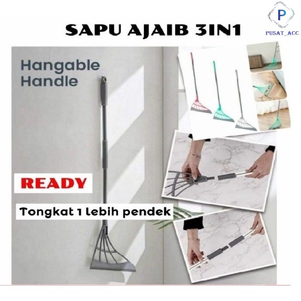 SV31 - SAPU AJAIB KOREA MULTIFUNGSI SAPU KOREA MAGIC BROOM VIRAL