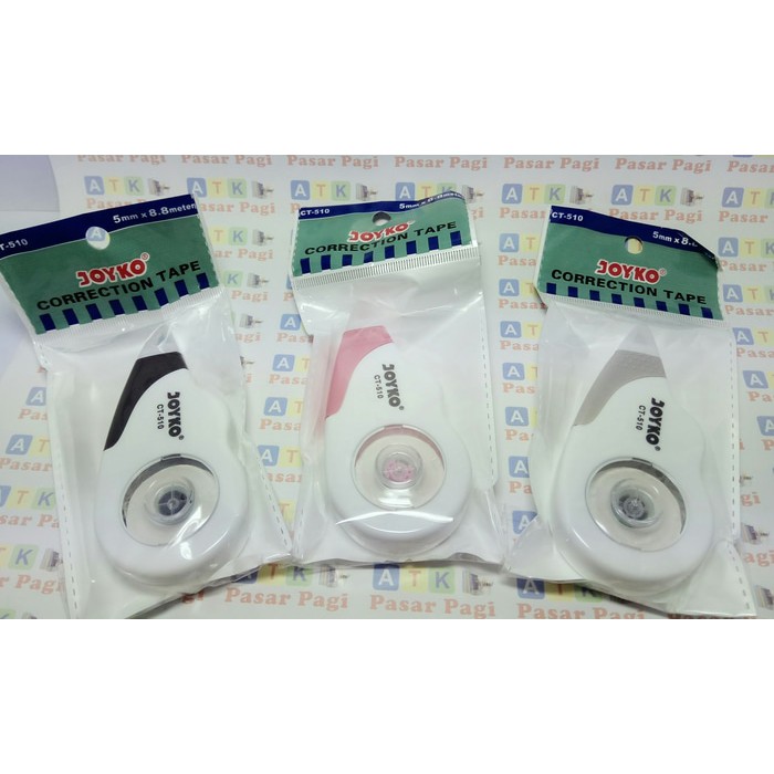 

Tip ex kertas 510 joyko/correction tape