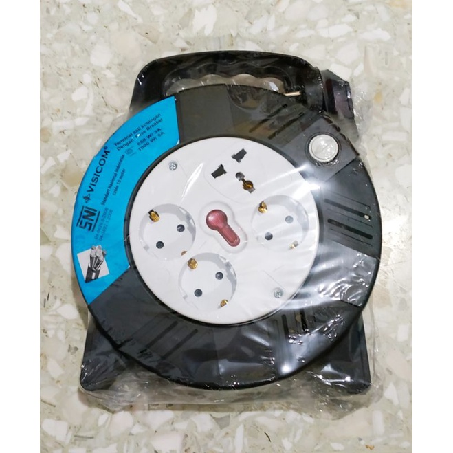 Kabel box 10 meter + switch VISICOM