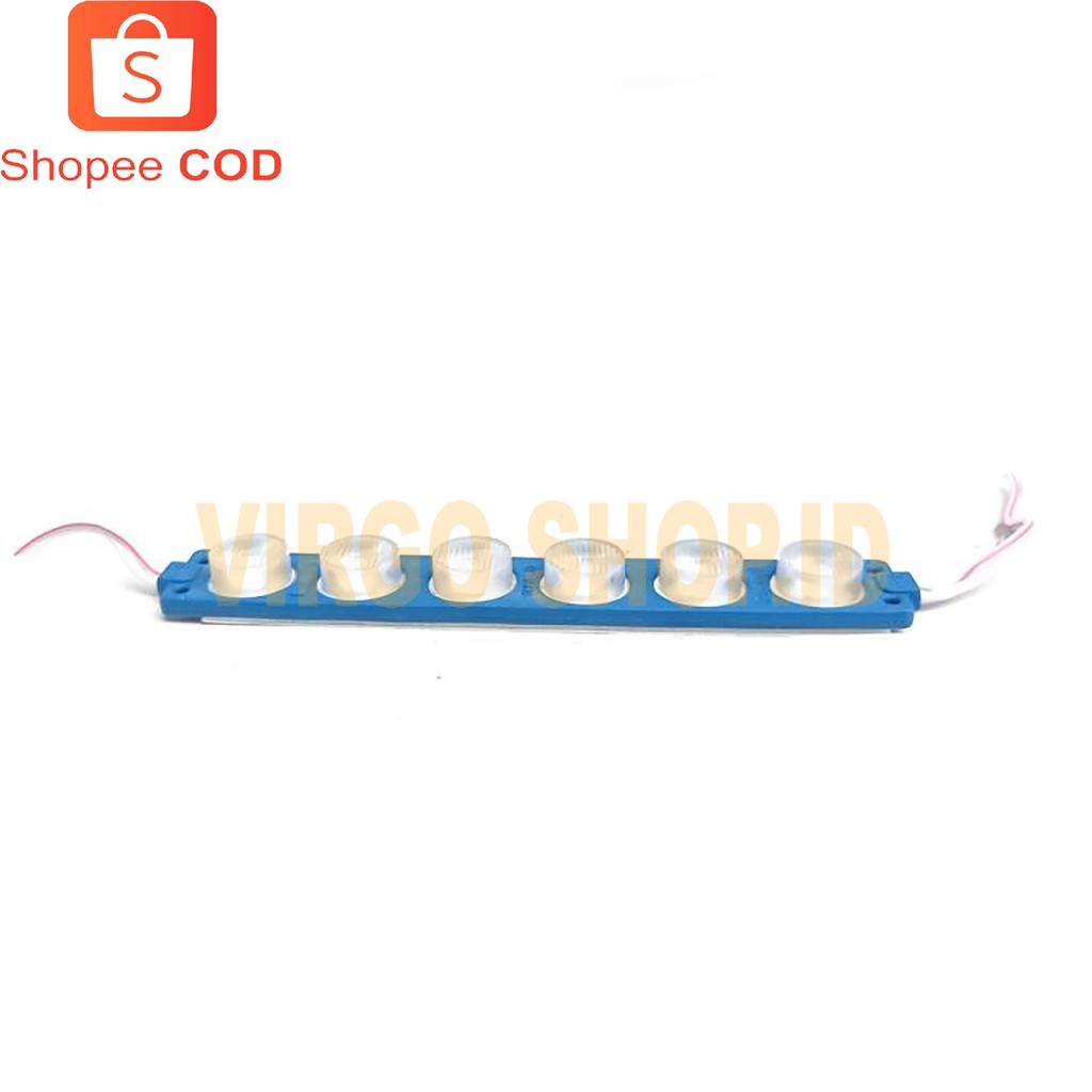 Lampu LED Module 6 Watt 12 Volt LED Modul 6 Mata Besar 6W 12V /  Lampu Led Modul / Led Modul / Lampu Led Modul 6 Mata / Modul / Aksesoris Mobil / LED / Aksesoris / 6 / Mobil / 12 / Virgo Shop