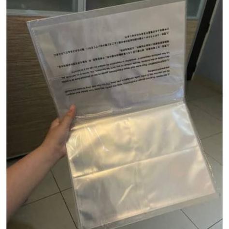 

BARANG BARU Promo PP Photo & Postcard Holder 80 pockets Muji Limited