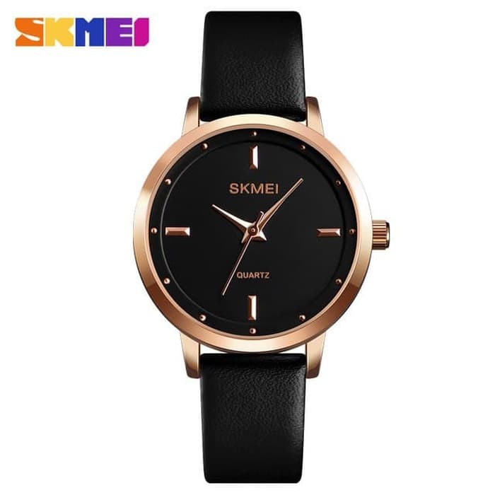 Jam Tangan Wanita Cewek SKMEI Original Kulit 1457 Anti Air Jam Tangan Wanita Cewek SKMEI Original Kulit 1457 Anti Air