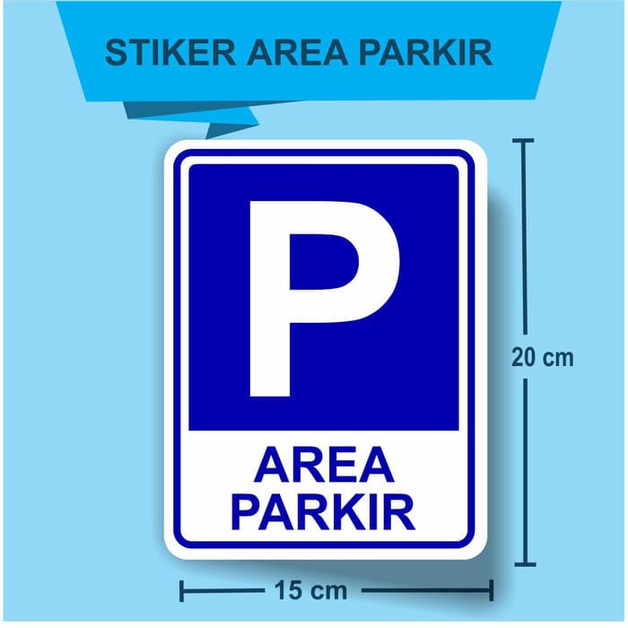 

Stiker Area/tempat Parkir DA 6787