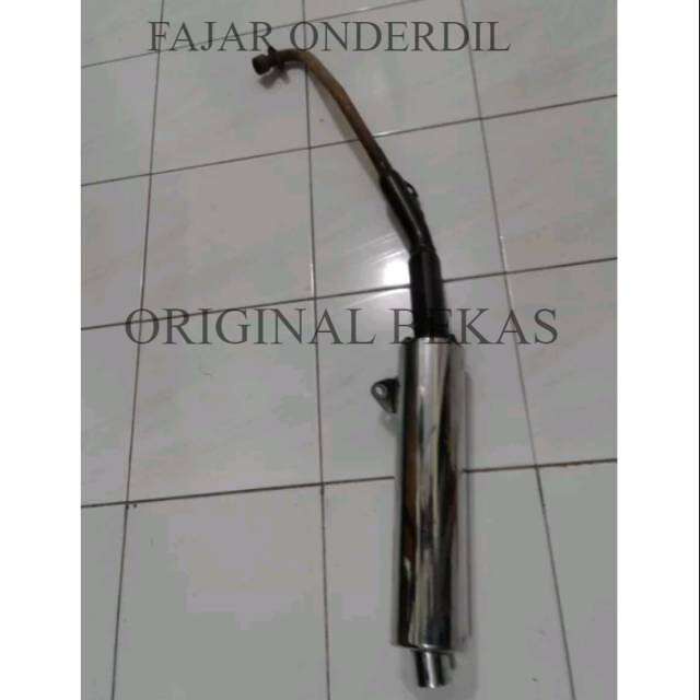 KNALPOT STANDAR SUPRA X125 ORIGINAL