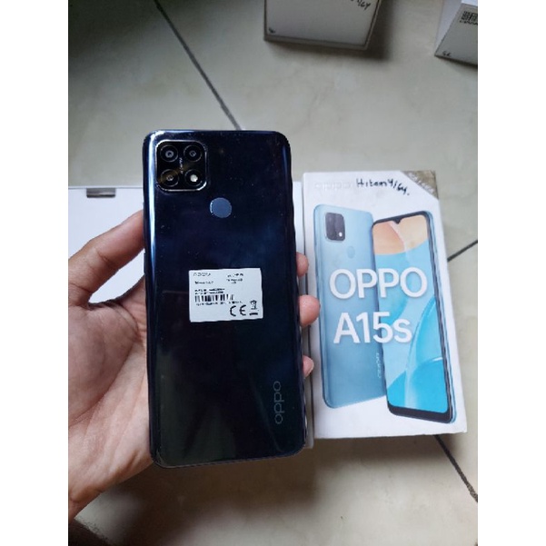 OPPO A15S 4/64 GB BEKAS KONDISI BAIK