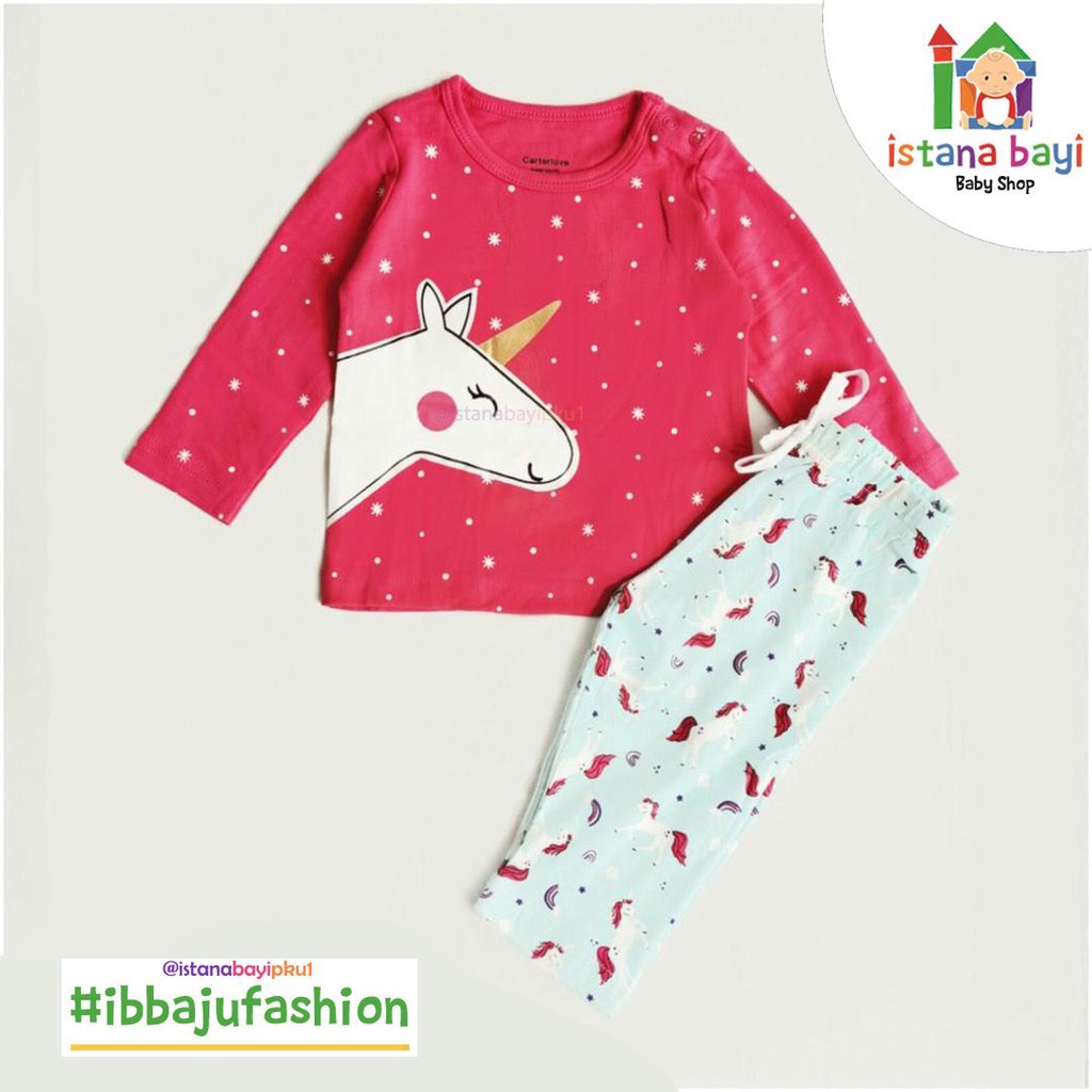 Carterlove Setelan Piyama Anak Boy / Girl / Piyama Anak