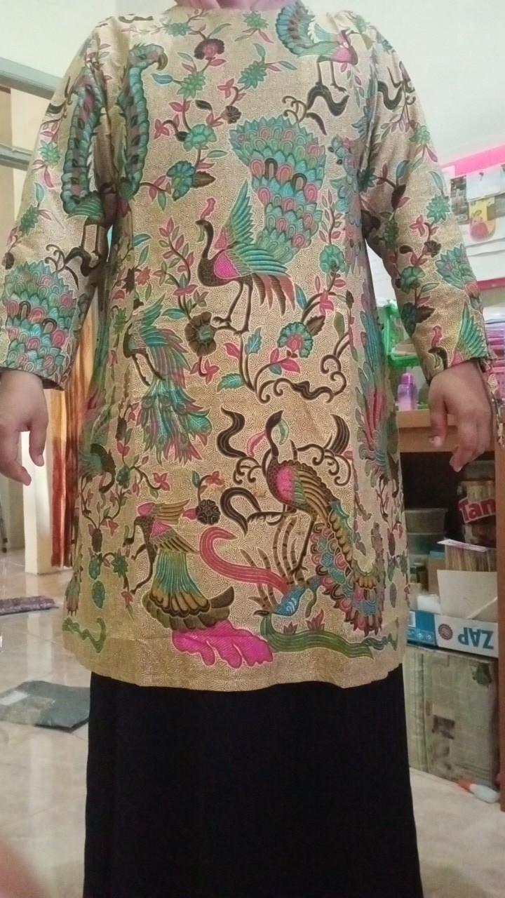 Bayar Dirumah ((cod)) || Tunik Batik Motif Seragam Batik Dianputri Baju Batik Wanita