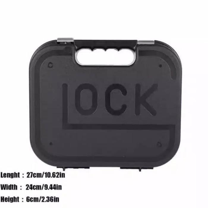 Tas Koper Hardcase Lock Hitam Airsoftgun