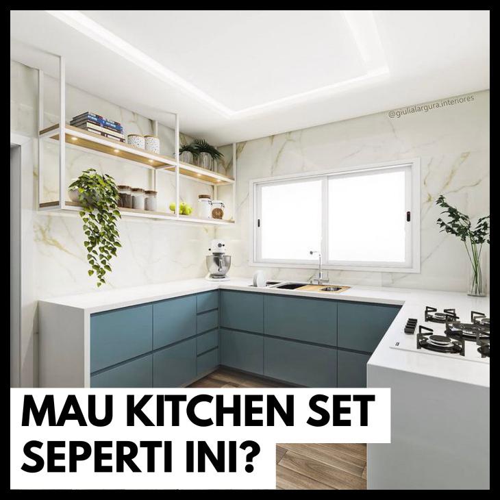 Kitchen Set Minimalis Modern Multiplex Custom - Hpl