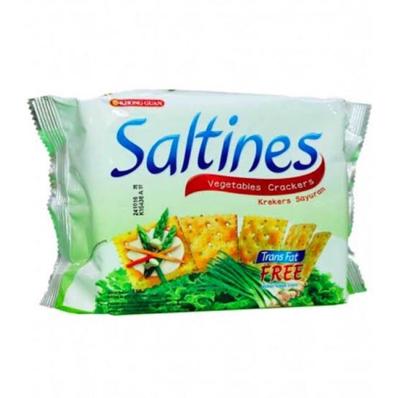 

Khong Guan Saltines Vegetables Crackers 150 gr