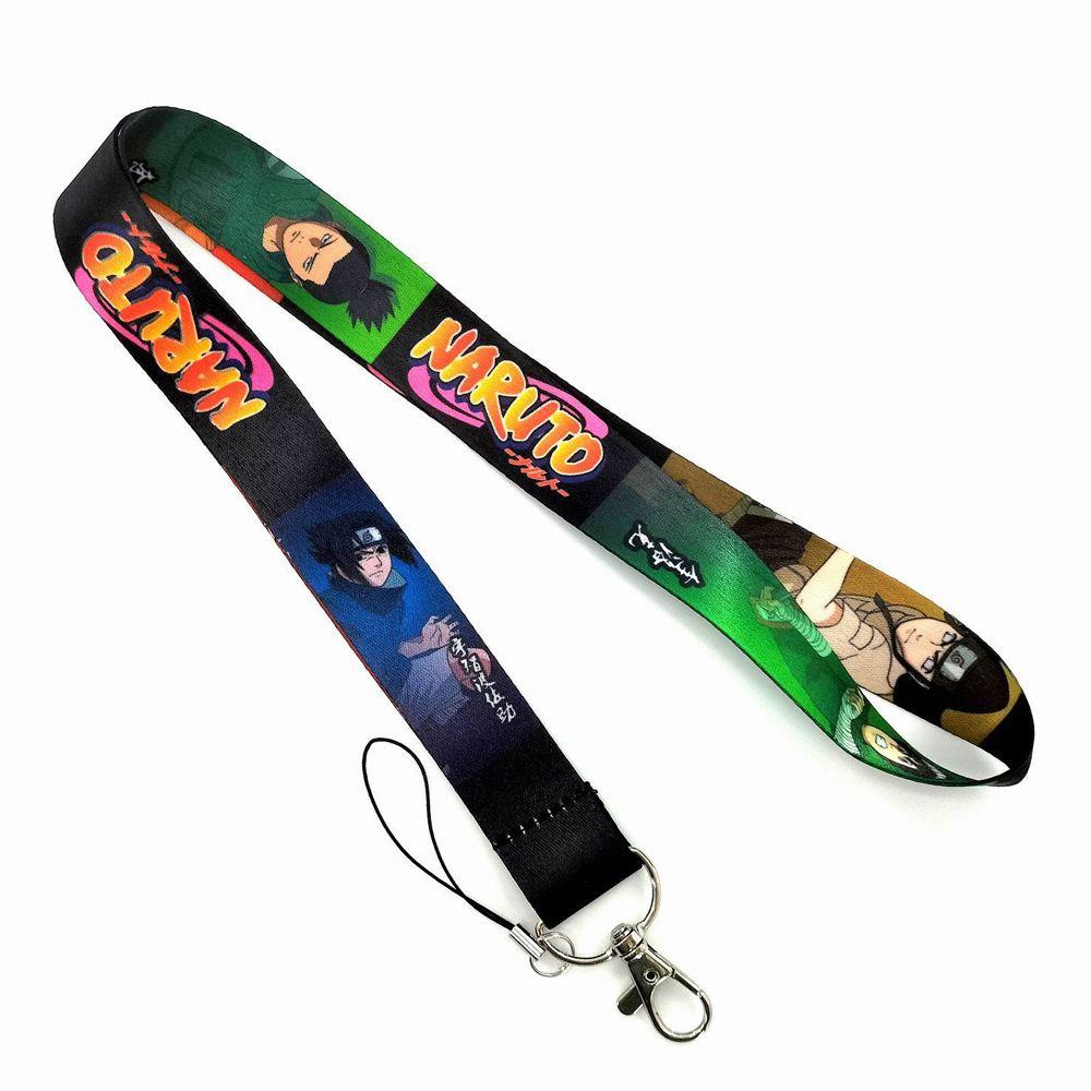 Quinton Tali Lanyard Handphone Motif Kartun Anime Naruto