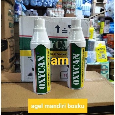 Oxycan Oksigen Portable/Oxycan Kaleng 500 cc