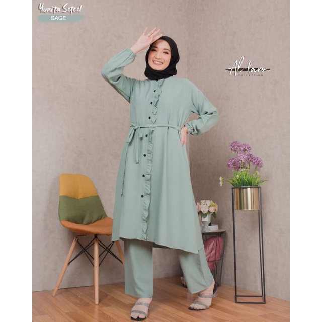 ONE SET ALFARO  ITY CREPE PREMIUM