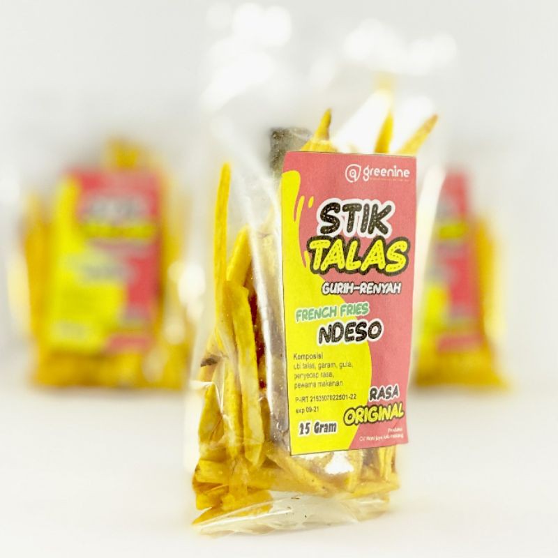 

Ainikoe Stik Stick Talas Kuning Kunyit Asin Gurih Renyah mantep pol 50G